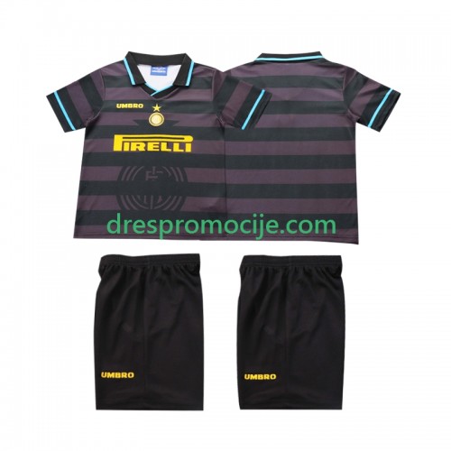 Inter Milan Dres Retro Dječji Treći 1997 1998 Kratkih Rukava Inter Milan Dres Retro Dječji Treći 1997 1998 Kratkih Rukava